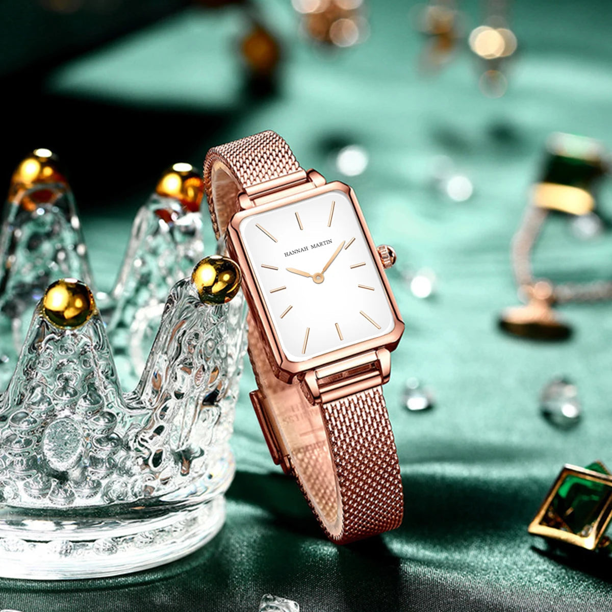 34mm Vintage Rose Gold Women's Watch