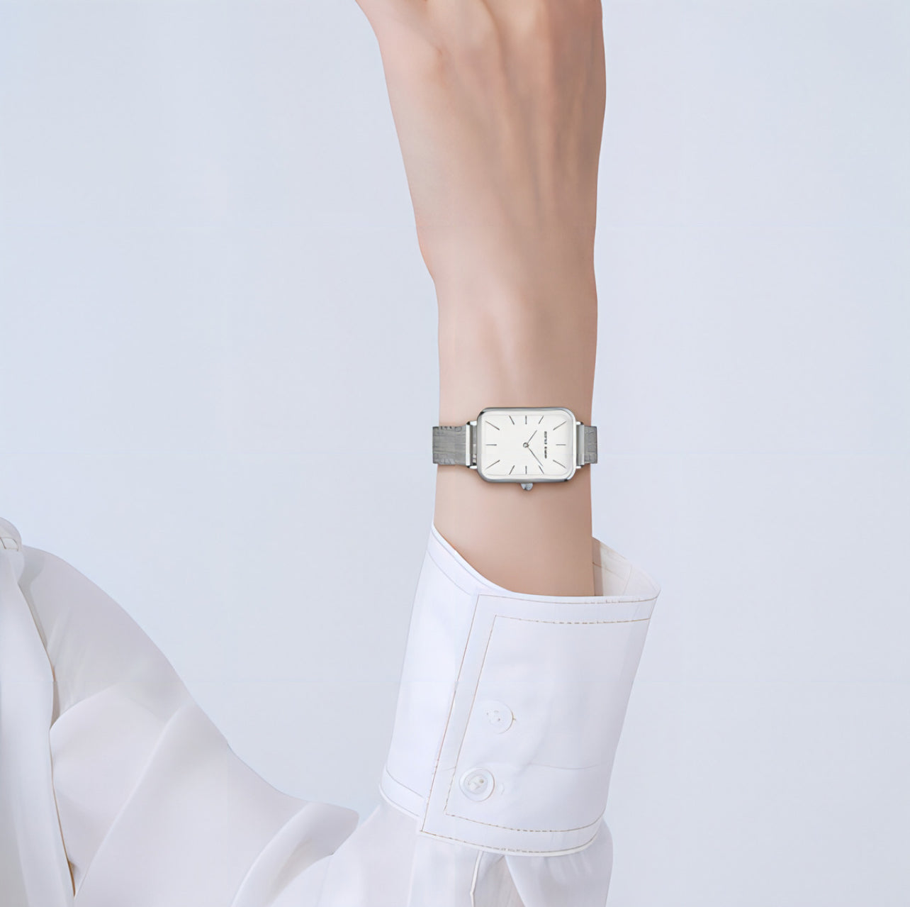 34mm silver vintage women's watch
