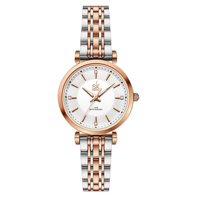 Relógio Feminino Bella Rose 32mm: Elegância e Conforto para o Dia a Dia