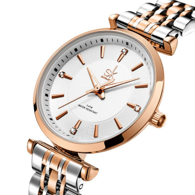 Relógio Feminino Bella Rose 32mm: Elegância e Conforto para o Dia a Dia