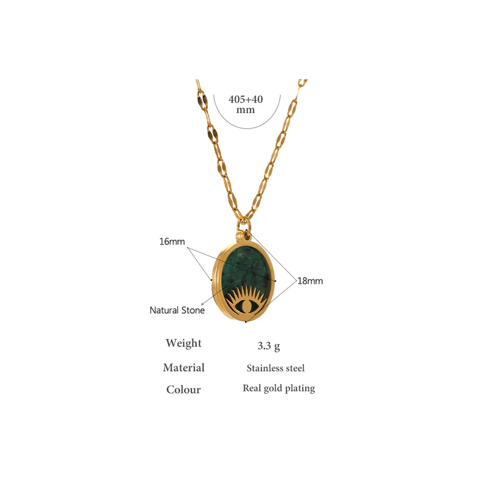 Émeraude Mystique Necklace