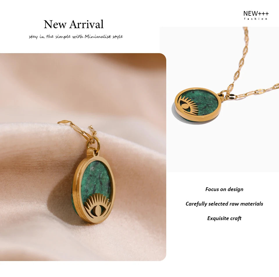 Émeraude Mystique Necklace