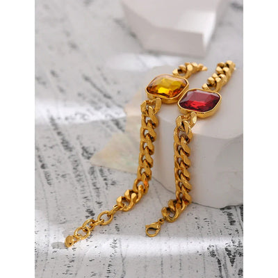 Pulseira Rubi Folheada - Velvet
