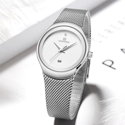 Monaco Silver Women's Watch 32mm