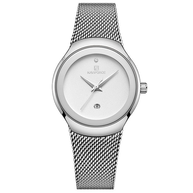 Monaco Silver Women's Watch 32mm
